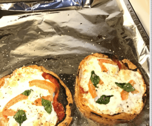 tostada mexican pizza