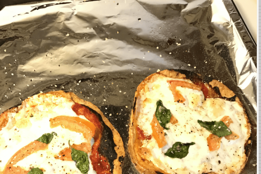 tostada mexican pizza