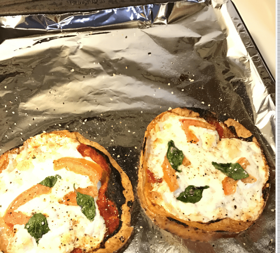 tostada mexican pizza